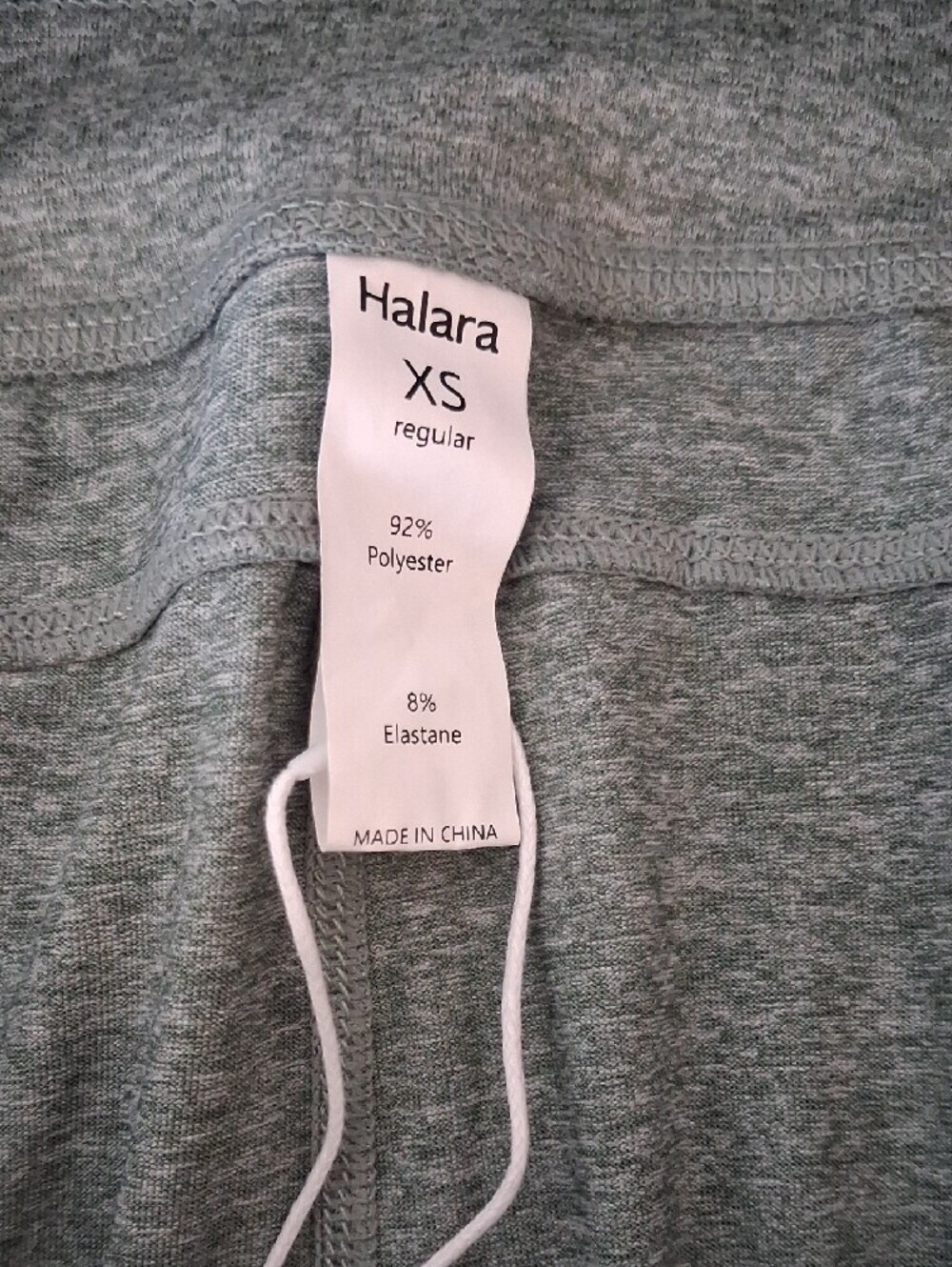HALARA Heather Sage Wide-Leg Lounge Pants - Picture 3 of 5